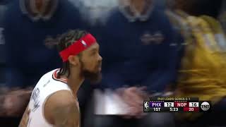 Brandon Ingram gets the WILD circus shot to go 👀