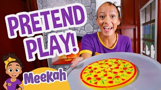 Meekah Plays Games at Billy Beez Indoor Playground! | Blippi Toys