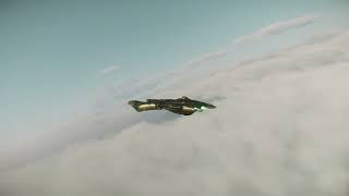 Star Citizen Clouds over Area 18  #starcitizen #volumetic #clouds