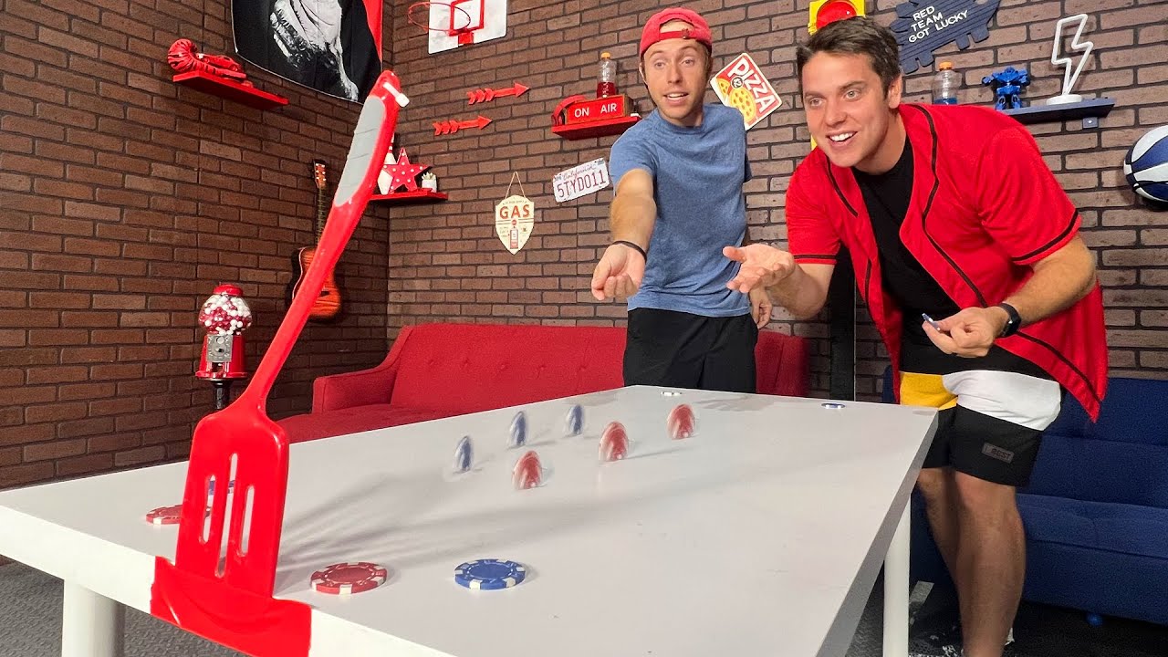 IMPOSSIBLE POKER CHIP TRICK SHOT CHALLENGE! YouTube