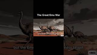 The Great Emu War. #emu #shorts #history