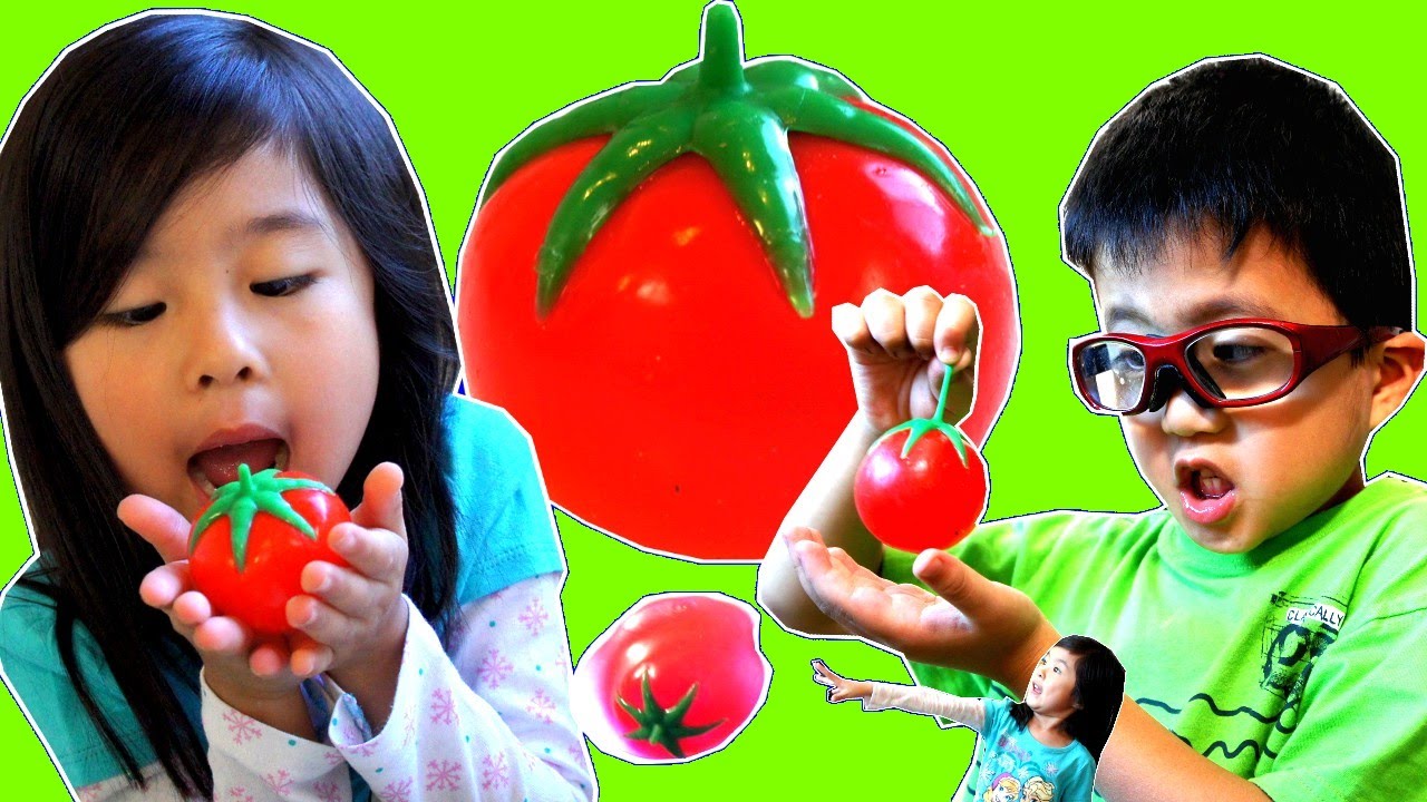 Splat Tomato Squishy - YouTube