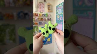 Making plushie pins! #alien #plushiemaker #handmade #trinkets