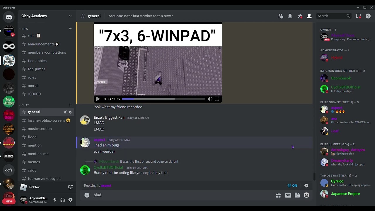 cycllx and boomshowcaser agrueing 🔥🔥