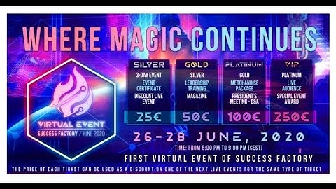 Success Factory First Virtual Event 2020 | Ansari Official