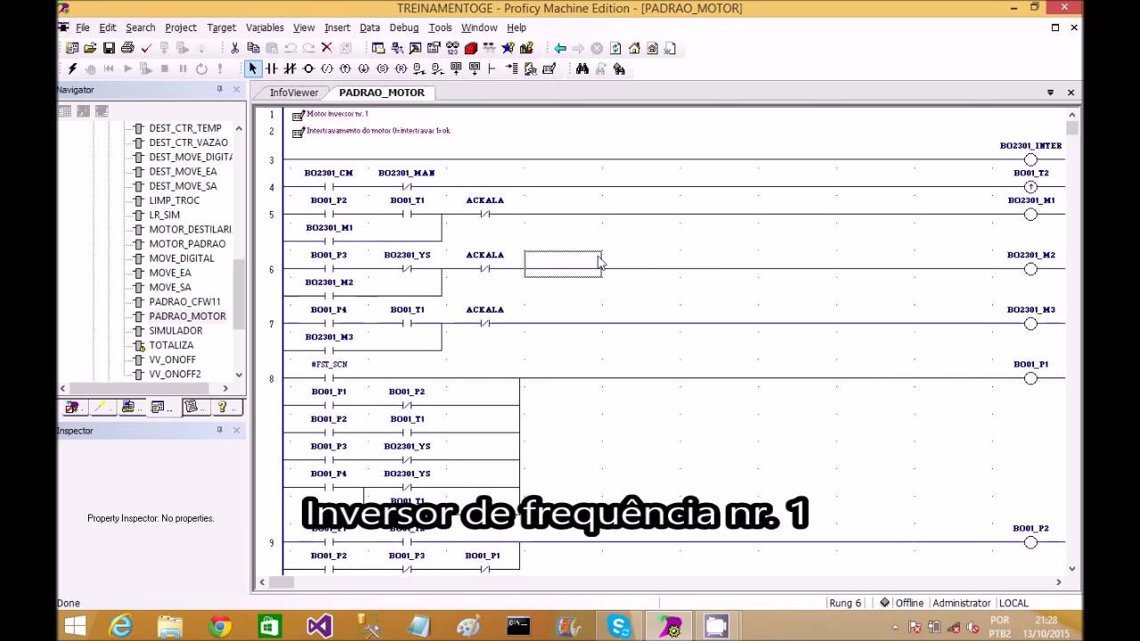 GE Proficy Machine Edition Rede Profibus-DP CCM - YouTube