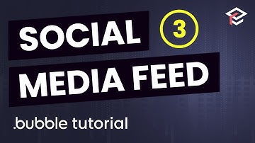 Build a Social Media Feed in Bubble Final Pt 3 - Bubble.io Tutorial