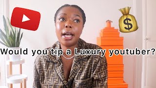 WOULD YOU PAY A LUXURY YOUTUBER?|SUPER THANKS & MEMBERSHIPS
Hello my lovelies, in today’s video I will talking about a very interesting topic which is “ should luxury youtubers get tips?
I saw a video recently from Dani O. please check her channel down below and would lile to have this discussion here in the channel and share my opinion on this subject.
Please let me know what you think about luxury youtubers and if they should or not receive tips /super thanks and your thoughts on the youtuber memberships for luxury channels.
Love,
Jacira
Music: Mystic
Musician: Jeff Kaale
Links to the other luxury fashion videos are below
Dani O.s video link
https://youtu.be/EjhMvKSRIFE
SANDRO PARIS HAUL
https://youtu.be/35LutJBL0og
WHATS IN MY BIRKIN ?
https://youtu.be/PF2FbgeppQs
HERMES BIRKIN UNBOXING 2021
https://youtu.be/ReJv3MEPfQk
My Instagram : https://www.instagram.com/jacira_isabel
https://www.instagram.com/Jaci_bitestheworld
Business email :ljacira172@gmail.com WOULD YOU PAY A LUXURY YOUTUBER?|SUPER THANKS & MEMBERSHIPS