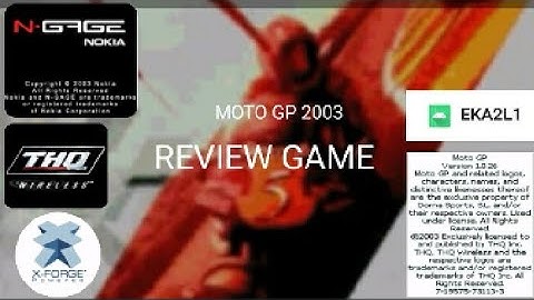 Main Game N-Gage MOTOGP 2003 Emulator EKA2L1, Emulator Symbian Android