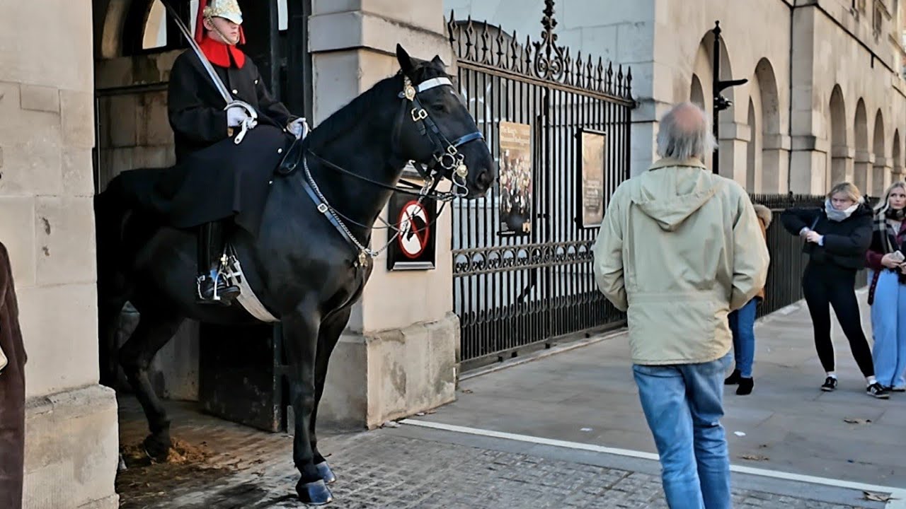 THE IDIOT MAN DOESN'T CARE WHAT THE WHITE LINE IS