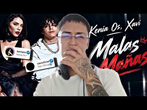 🇨🇴 REACCIÓN a Kenia Os, Xavi - Malas Mañas (Video Oficial)