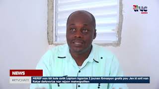 Merep Nan Tèt Kole Avèk Laptom Òganize 2 Jounen Fòmasyon Gratis Pou Jen Nan Katye Defavorize Yo