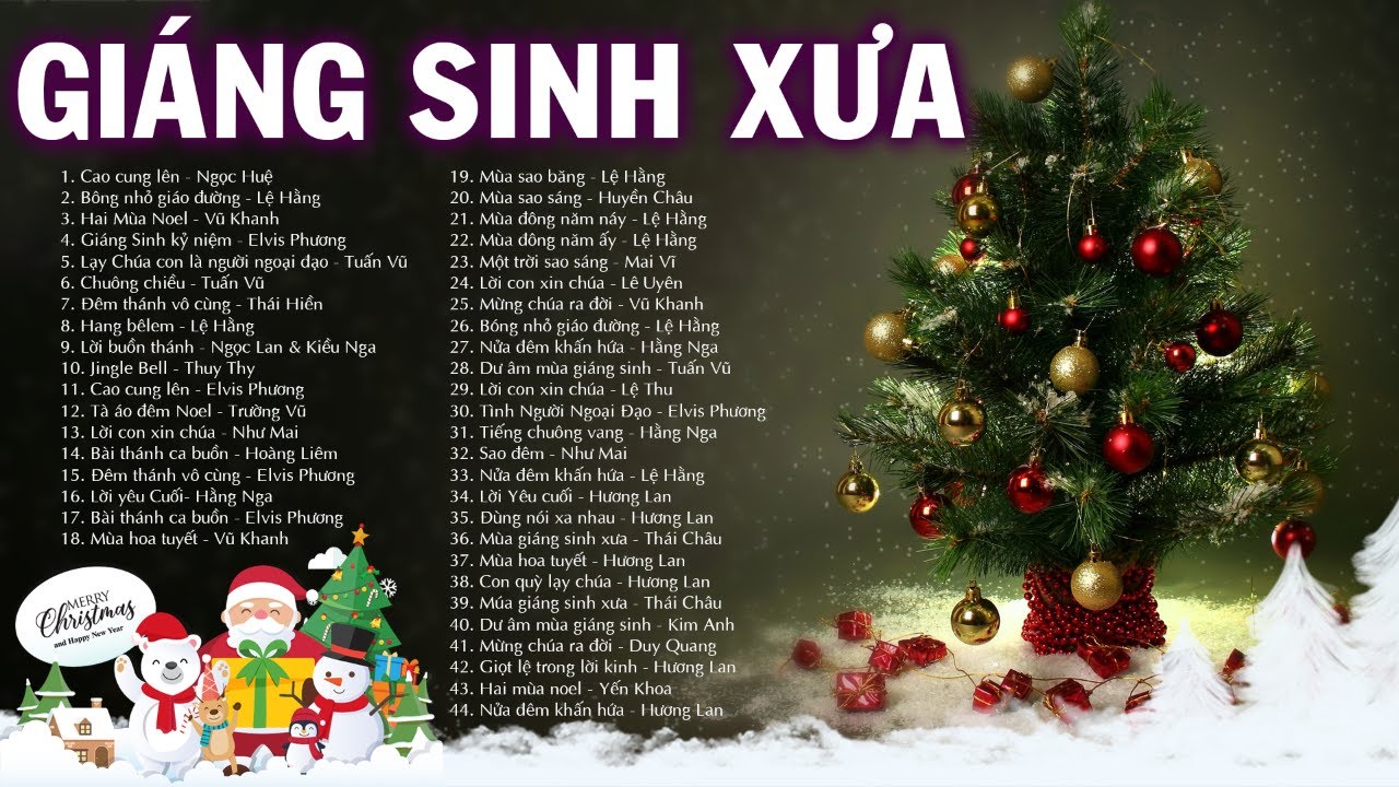 Liên Khúc GIÁNG SINH XƯA Danh Ca Hội Tụ - Lk Cao Cung... - youtube