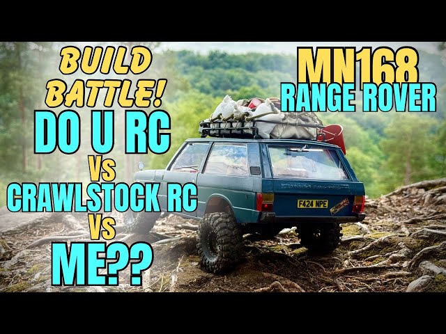 MN168 Range Rover RC Build Off! | Me vs Crawlstock RC vs Do U RC