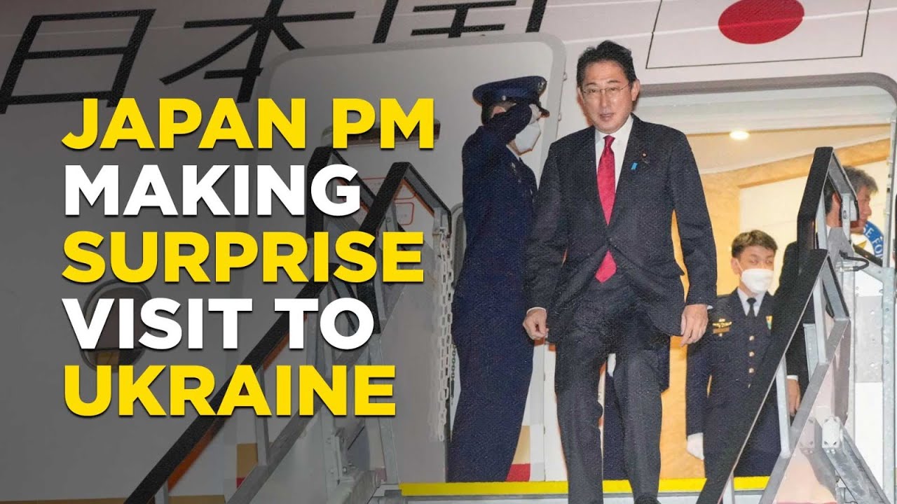 Russia War Live | In Surprise Kyiv Visit, Japanese Pm Kishida En Route To  Meet Zelensky Amid War - YouTube