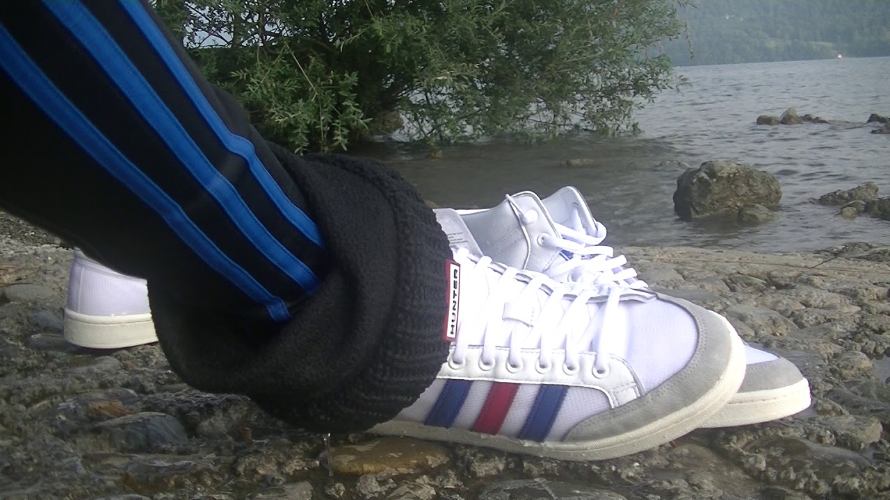 adidas americana low on feet