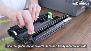 How to install Brother TN830 Toner Cartridge?