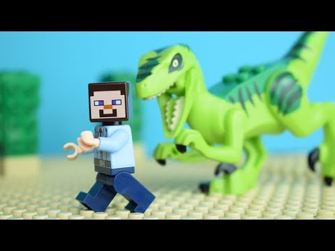 Minecraft Police Lego Jurassic Safari Adventure