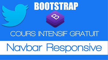 Tutoriel Bootstrap  : créer une barre de navigation Responsive #6