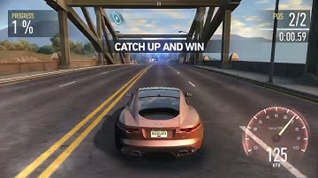 Need For Speed No Limits ( NFS) Jaguar F Type vs Mercedes Amg Gt