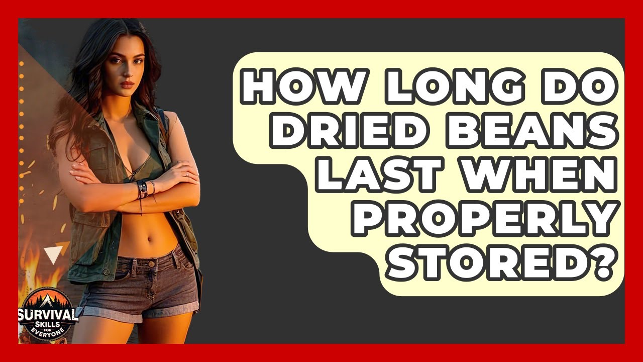 How Long Do Dried Beans Last When Properly Stored? - Survival Skills for Everyone