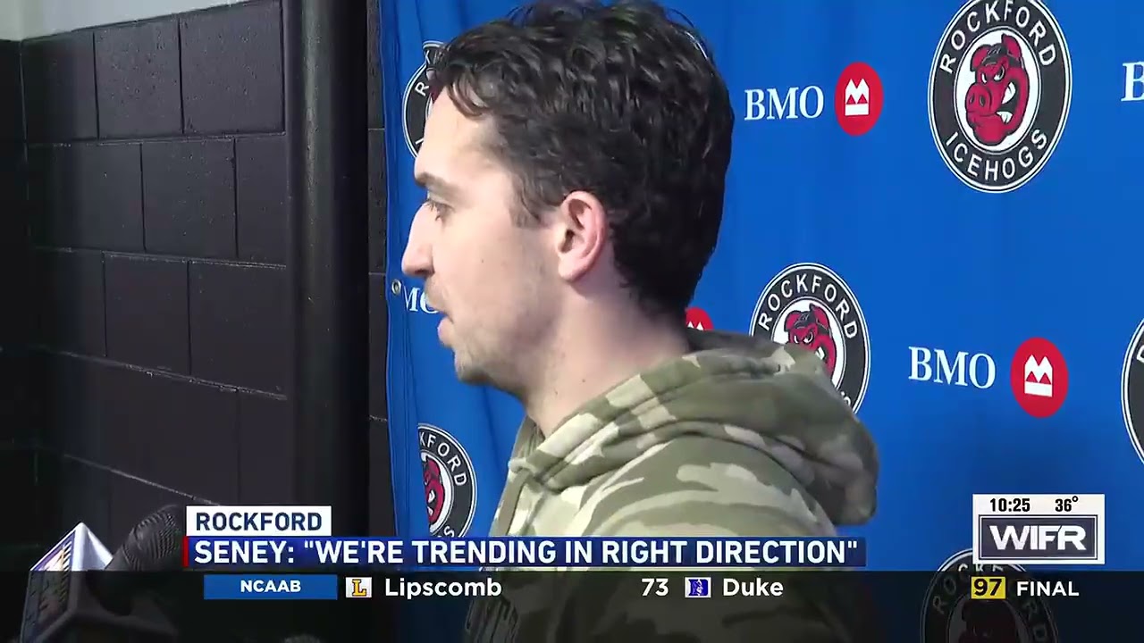 IceHogs' Seney: “We’re trending in the right direction”
