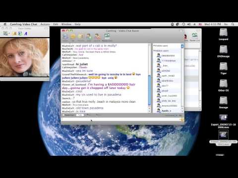 Change your audio settings with Camfrog Video Chat (Mac OS X) - video from Camfrog