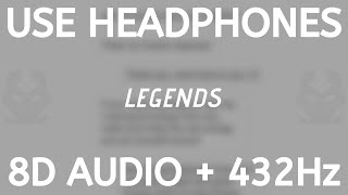 Juice WRLD - Legends (8D AUDIO + 432Hz)