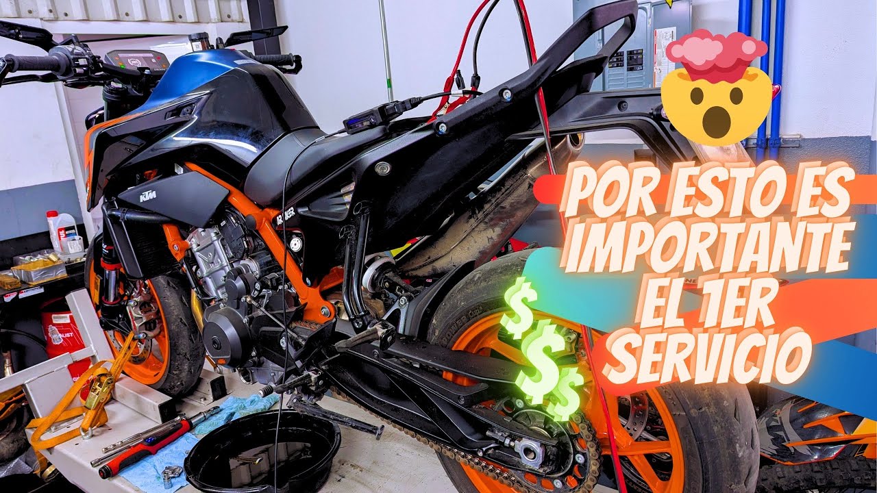 Liberaron a la Bestia 😈 Asi le hicieron el 1er Servicio a la DUKE 890R