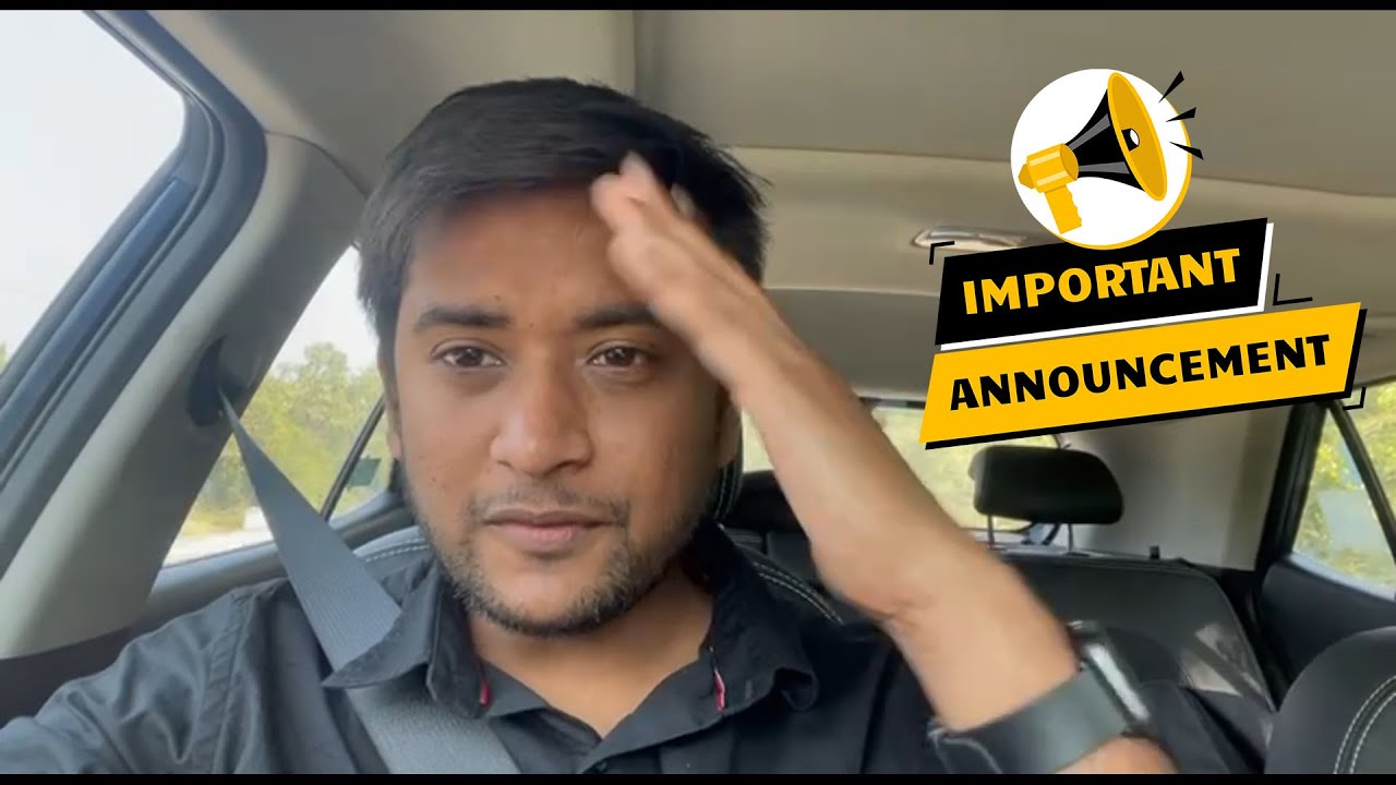 Important announcement Tea break Rahul cwj YouTube