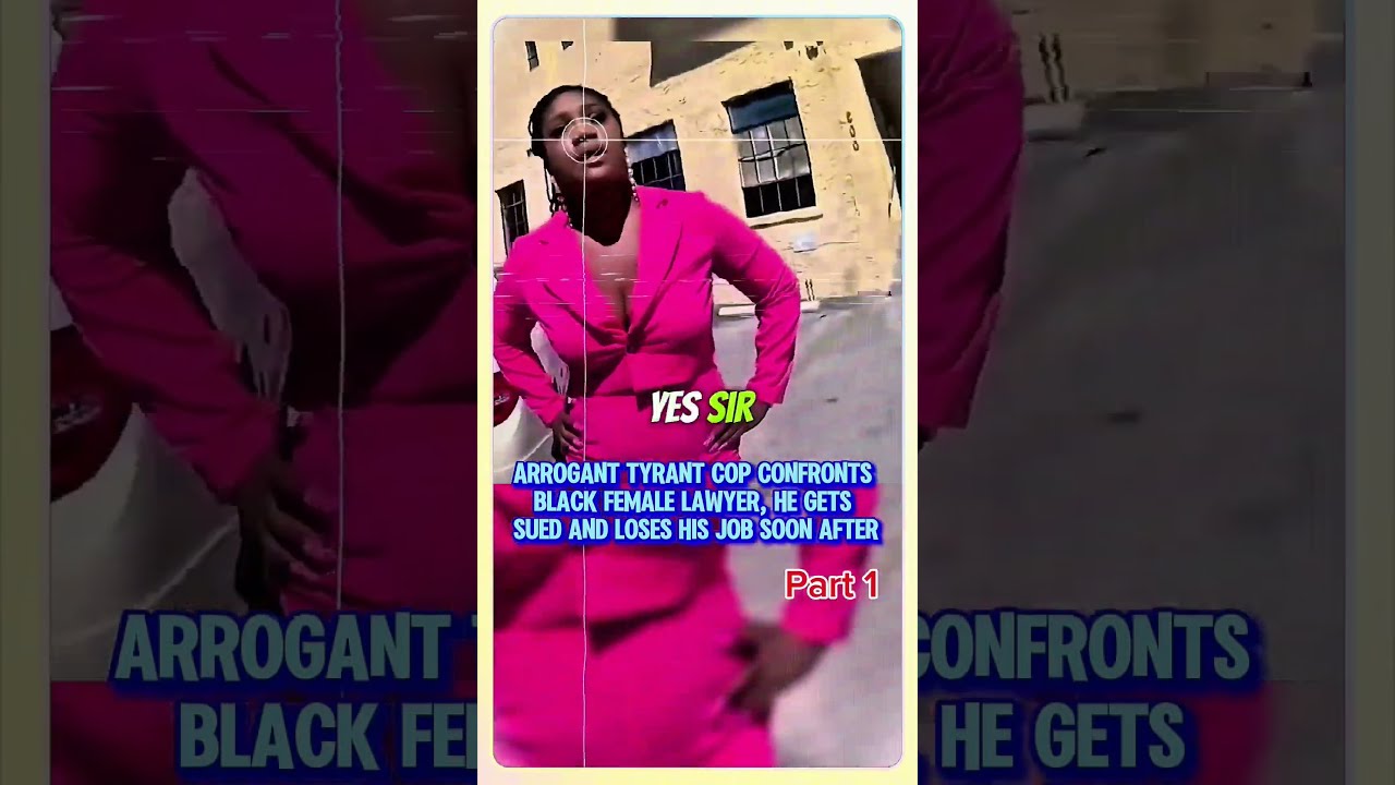 Arrogant Tyrant Cop Confronts Black Female Lawyer He Gets Sued And Loses His Job Soon After3