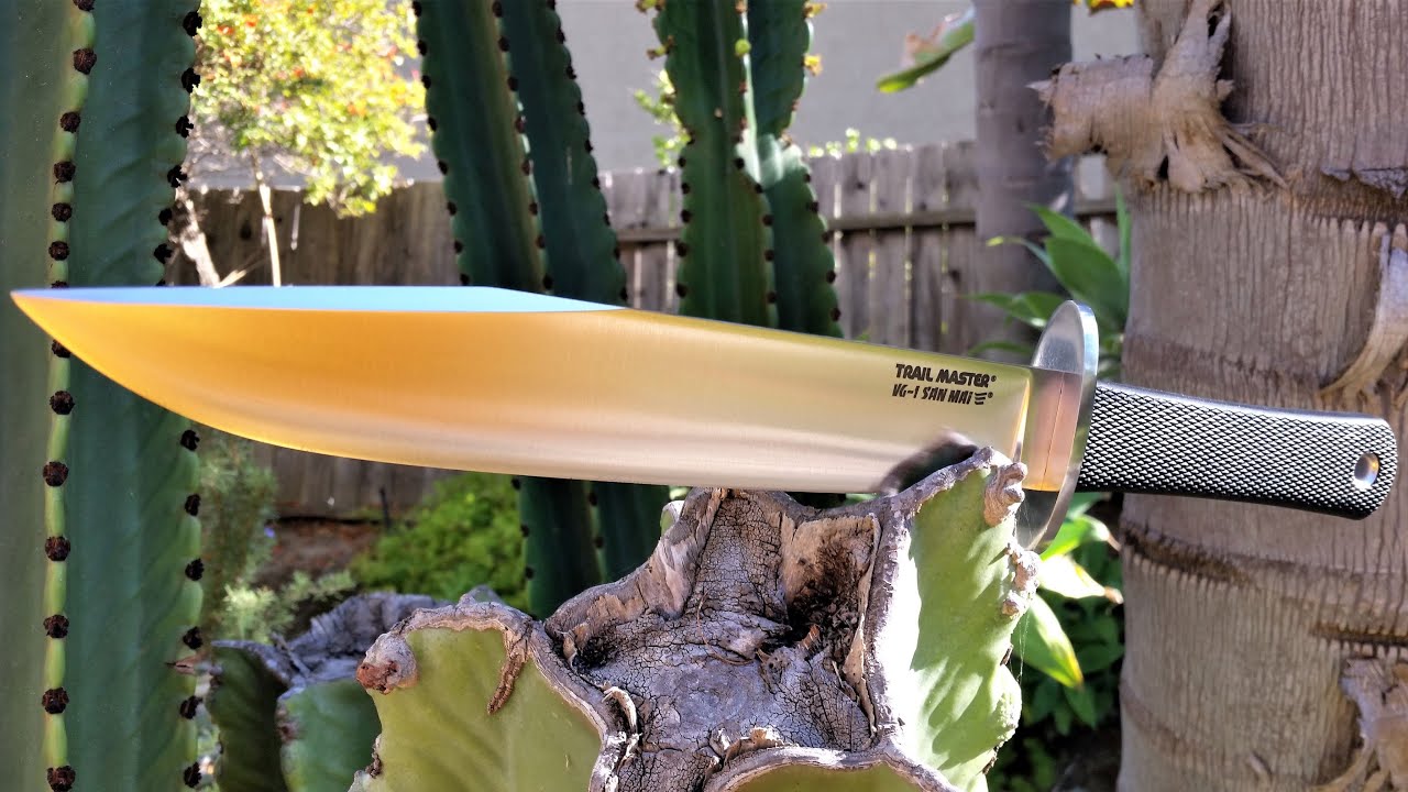 Cold Steel Trailmaster VG1 San Mai III: The Nicest Large Laminate 