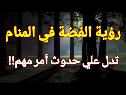 تفسير رؤية الفضة في المنام الفضة في الحلم تدل علي حدوث أمر مهم بحياتك
