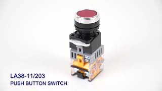 LA38-11/203 Φ22mm Push Button Switch ELECNOVA/SFERE ELECTRIC