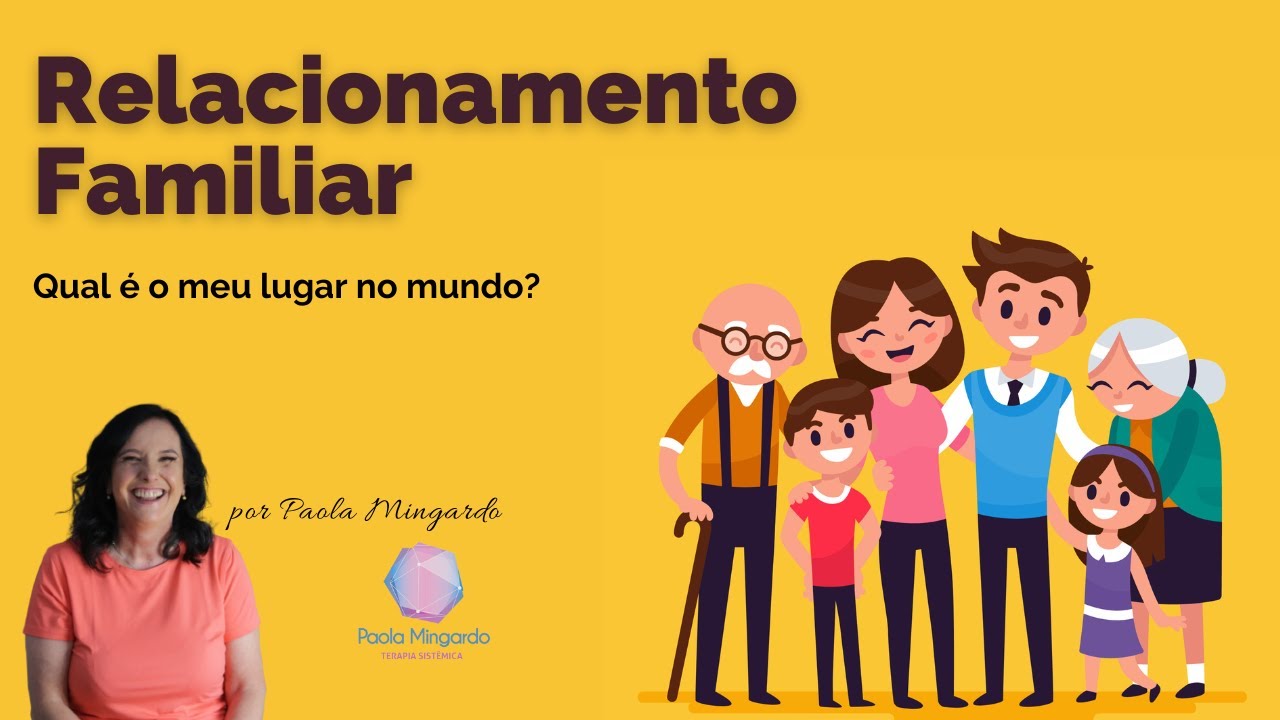 Qual é o meu lugar no mundo? Parte V - Relacionamento Familiar.