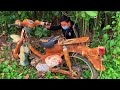 Restoration antique Honda motorcycles 1981 | Restoring antique motorcycle with 50cc engine part 1