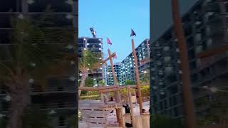 🏖️ Jeddah Beach Masti & The Mighty Jeddah Tower! 🏗️ #JeddahTower #JeddahBeach #Shorts