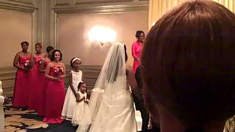 "I Found Love" Vanessa & Ellison Harrell's Wedding...