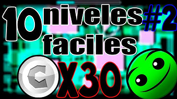 30 EASY USER COINS!! - 30 Monedas Fáciles - #2 - Geometry dash 2.0 - ByFertXxYT