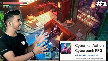 Cyberika : Actain Cyberpunk RPG  - Gameplay || Part - 01 || On ANDROID ||