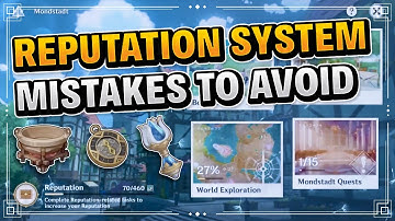 Patch 1.1 Reputation System (AVOID THESE MISTAKES!) | Genshin Impact New Content
