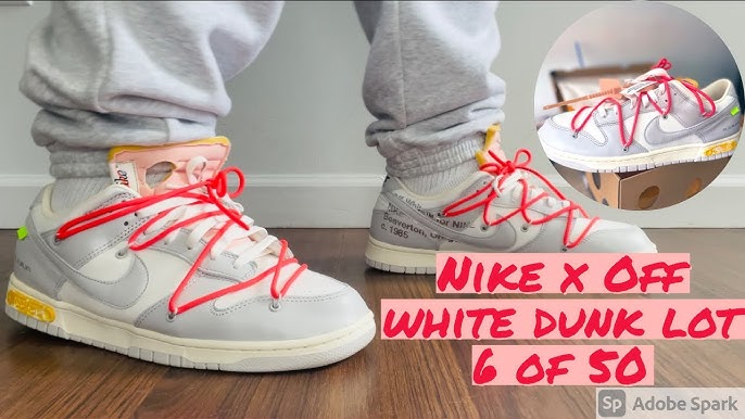 Closer Look: Off-White™ x Nike Dunk Low #33/#50