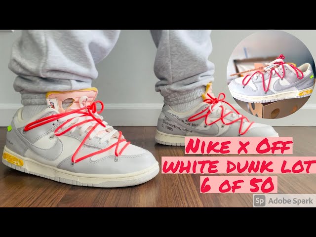 Buy Nike X Off-White Dunk Low Off-White - Lot 20 - Stadium Goods