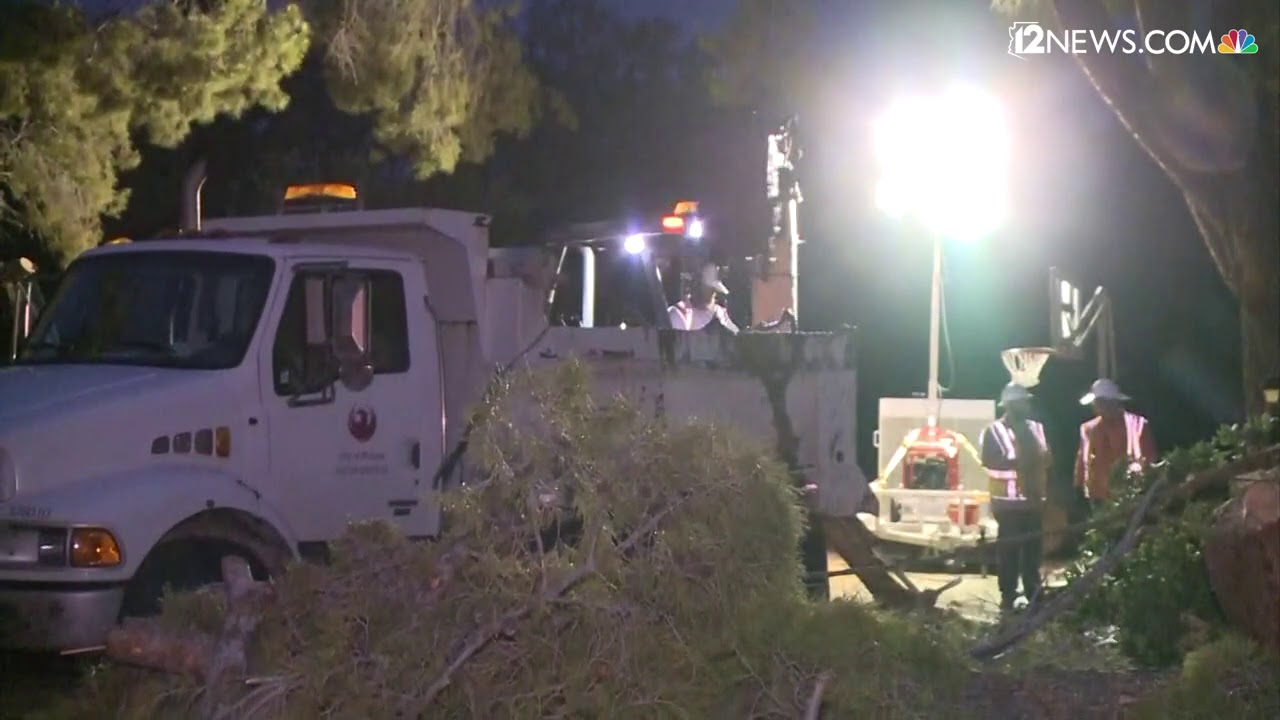 Monday monsoon 2018 damage from high winds