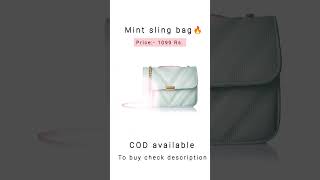Mint sling bag 🔥