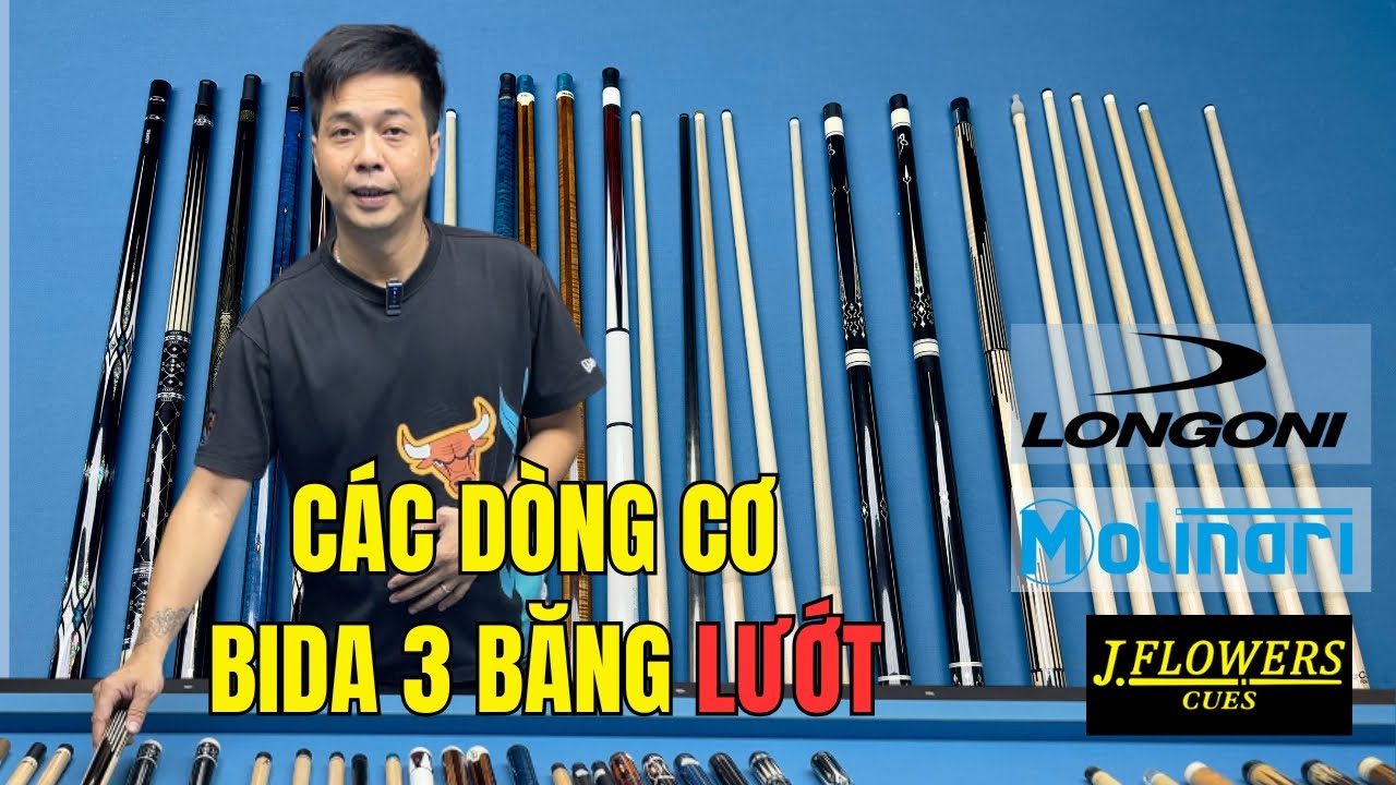 Cơ Bida 3 băng chính hãng lướt ngày 18/11/2025 - Vũ Củ Mì