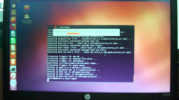 Ubuntu 12 04  installation (Boot Repair Menu) Steps Part 03