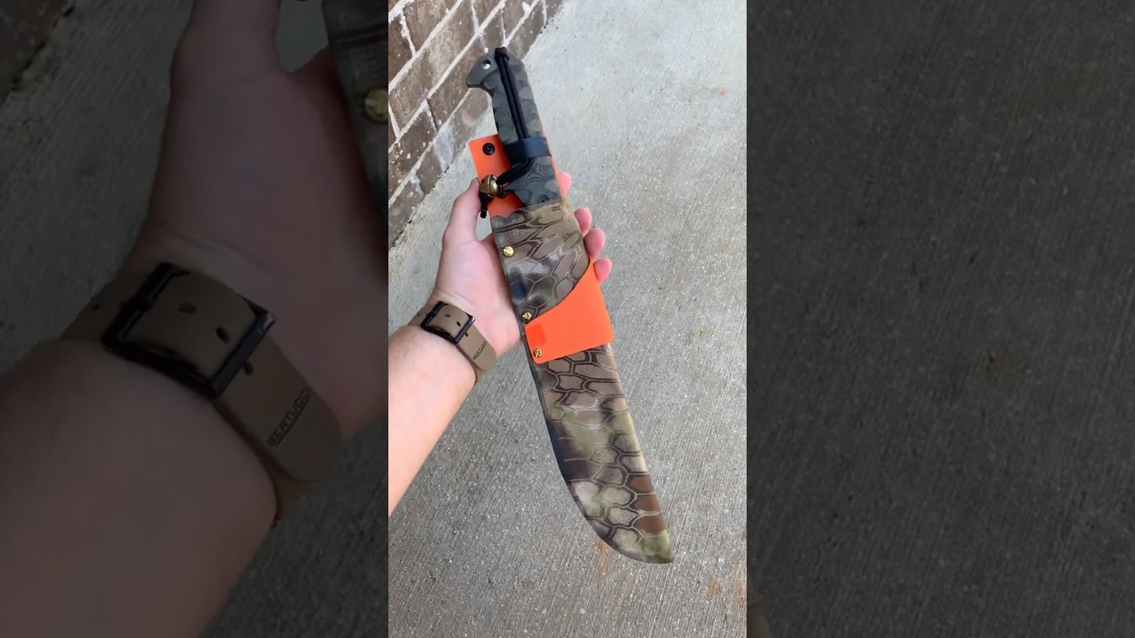 TOPS KNIVES USA ARMAGEDDON KRYPTEK HIGHLANDER SHEATH WRAP 2022