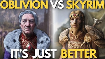 5 Things the Oblivion Remaster Does BETTER Than Skyrim...