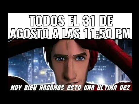 Todos el 31 de agosto a las 11:50pm